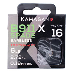 Kamasan Hooks To Nylon B911 X-Strong Barbless